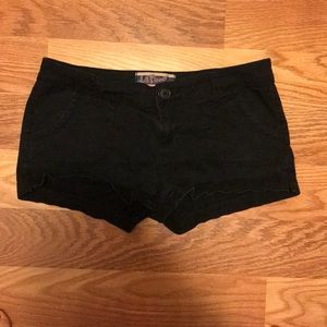 Black shorts